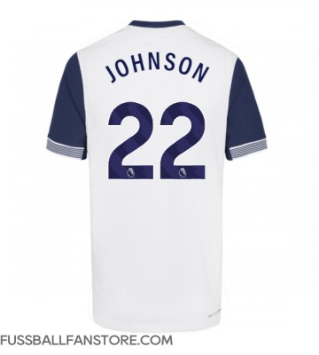 Tottenham Hotspur Brennan Johnson #22 Replik Heimtrikot 2024-25 Kurzarm